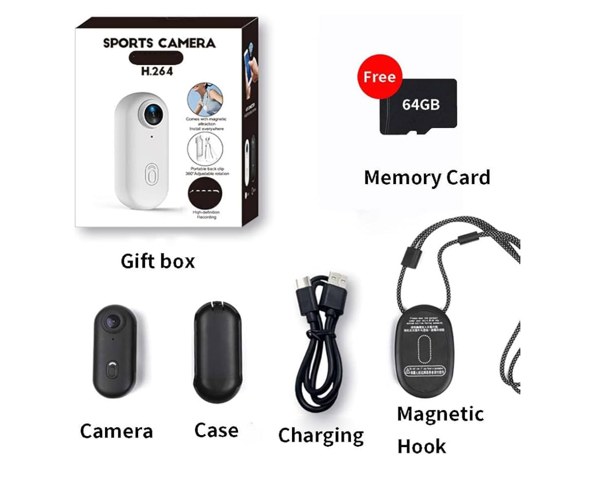 The VisionSnap™ - The 4k thumb Sized Body Camera